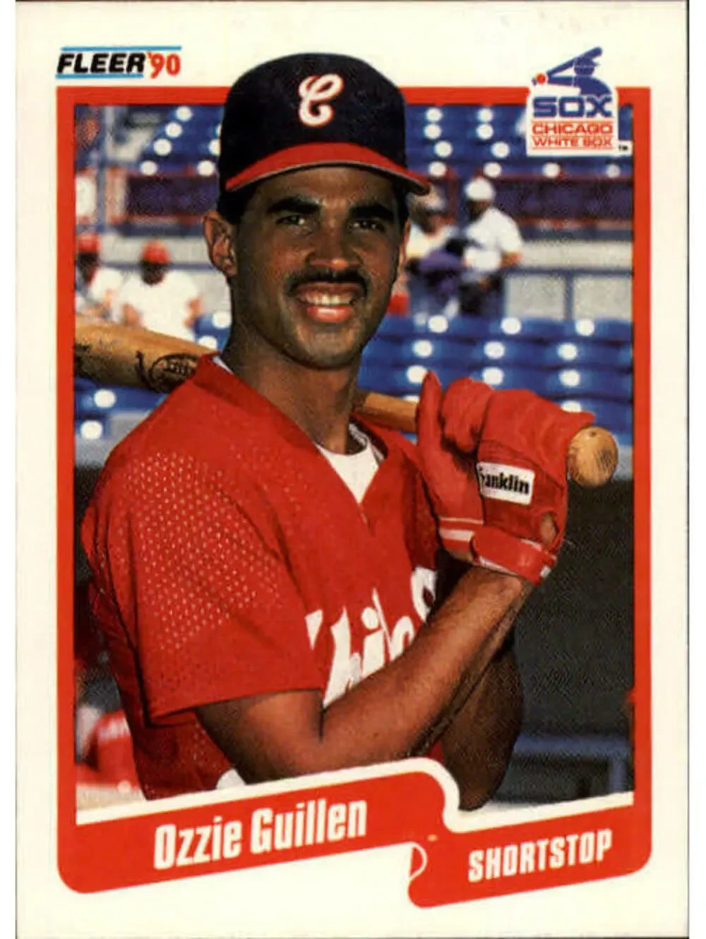 1990 Ozzie Guillen Fleer Baseball Card #533